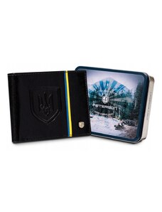 Pánska kožená peňaženka na šírku s RFID - Peterson