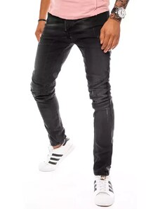 Dstreet Originálne čierne džínsy pre pánov