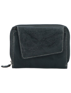 Dámska kožená peňaženka tmavomodrá - Tomas Pierluigi tmavo modra