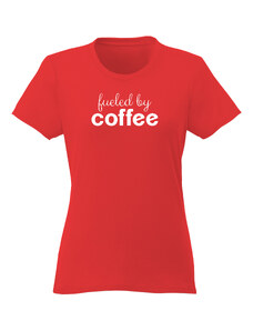 paradoo Dámske tričko "Fueled by coffee"