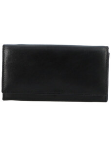 Dámska kožená peňaženka čierna - Tomas Kalasia čierna