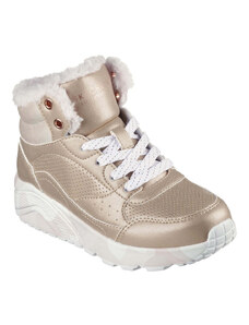 Skechers členková zimná obuv Uno Lite-Camo Dazzle 310485L/GDPK zlatá