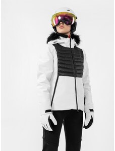 4F Dámska lyžiarska bunda 4FPRO s recyklovanou výplňou PrimaLoft Black
