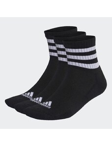 Adidas Ponožky 3-Stripes Cushioned Sportswear Mid-Cut (3 páry)