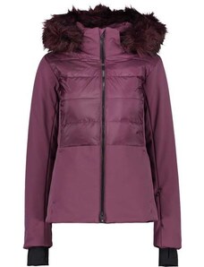 CMP WOMAN JACKET ZIP HOOD Dámska lyžiarska bunda, fialová, veľkosť 40