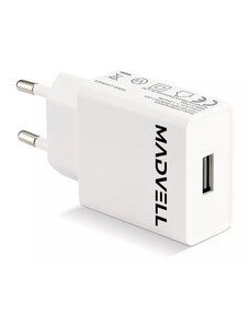 Nabíjací adaptér do siete USB Madvell biela