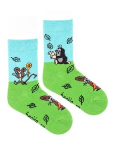 Fusakle Detské ponožky Krtek na louce