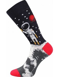 DEPATE farebné veselé ponožky Lonka - VESMÍR - 1 pár