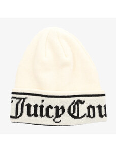 JUICY COUTURE INGRID FLAT KNIT BEANIE ONE SIZE