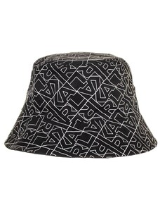 Karl Lagerfeld unisex oboustranný černý klobouk