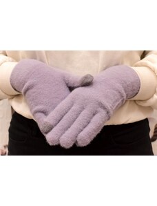 JOHN-C Dámske fialové zateplené rukavice BERTY