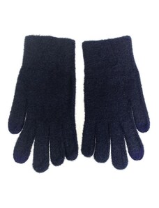 JOHN-C Modré zateplené rukavice UNI NERO