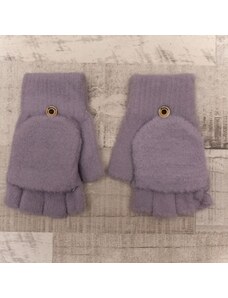 AURA.VIA Detské fialové rukavice BINO