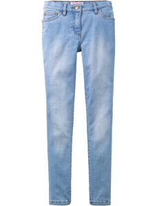 bonprix Skinny strečové džínsy, farba modrá, rozm. 128
