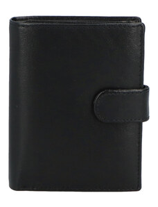 Pánska kožená peňaženka čierna - Tomas Klimb čierna