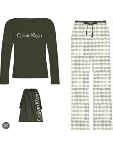 Calvin Klein Dámske pyžamo QS6350E 6LD súprava - XS