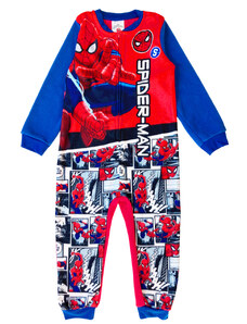 EPLUSM Chlapčenské zateplené pyžamo overal Spider-man YeaaaaH!