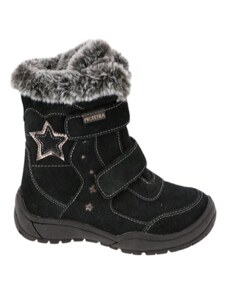 PROTETIKA - 27-37 - EVELIN black - zimné topánky - nočný svit hviezdičiek s dotykom sivej elegancie