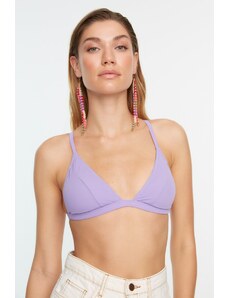 Trendyol Lila Triangle Bikini Top