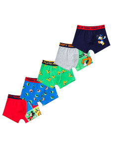 Licensed Chlapčenské boxerky Mickey Mouse 5 Pack - Frogies