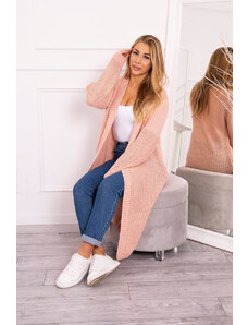 Kesi Sweater long cardigan light powder pink
