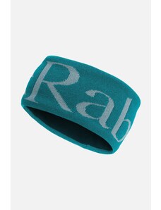 Čelenka RAB Knitted Logo Headband One Size / aquamarine