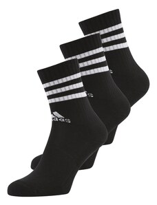 ADIDAS SPORTSWEAR Športové ponožky '3-Stripes Cushioned Crew ' čierna / biela