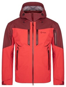 Kilpi Men's outdoor waterproof jacket HASTAR-M Red