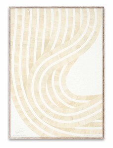 PAPER COLLECTIVE Plagát bez rámu Entropy Sand 01 30 × 40 cm