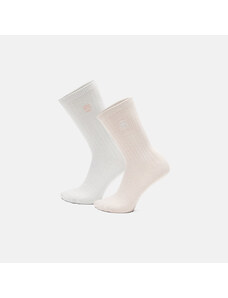 TIMBERLAND Two Pair Ribbed Boot Socks L