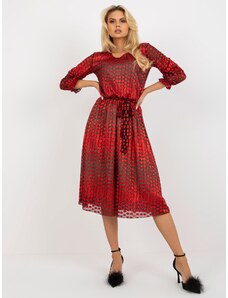 FPrice Dámske šaty LK SK 507822 červené