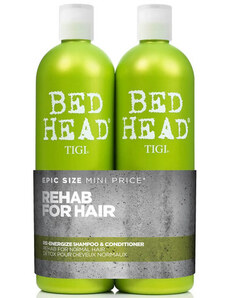 Tigi Bed Head Re-Energize Revitalizující šampon 750 ml + kondicionér 750 ml dárková sada