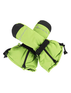 Children's gloves with PTX membrane ALPINE PRO VONKO lime green