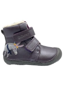Detská kožená zimná obuv DDstep DVG122-W063-511A