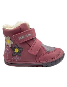 Detské zimné topánky DDstep W029-767 ružové