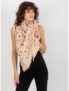 Fashionhunters Women's scarf with print - pink