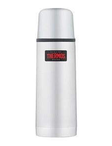 Thermos Mountain - termoska s tlačidlovým uzáverom a šálkou 350 ml - nerez