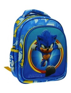 GIM Detský batoh s predným vreckom Ježko Sonic 2 - Sonic the Hedgehog 2