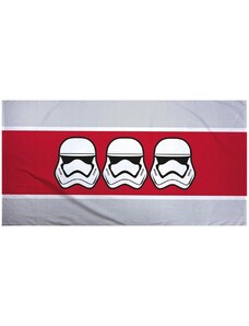 Halantex Bavlnená plážová osuška Star Wars - motív Stormtroopers - 100% bavlna - 70 x 140 cm