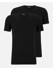 Pánske tričko BOSS TshirtRN čierne dvojbalenie