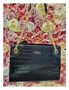 Katrin's Fashion Štýlová kabelka s hadím vzorom Nobo
