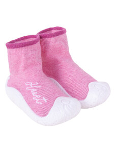 Yoclub Kids's Baby Girls' Anti-skid Socks With Rubber Sole OBO-0136G-AA0B