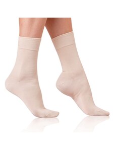 Bellinda COTTON MAXX LADIES SOCKS - Dámske bavlnené ponožky - béžová