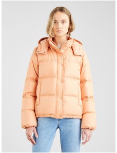 Levi's Apricot Women's Quilted Winter Jacket with Detachable Hood Levi's Qu - Women