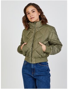 Khaki quilted jacket TALLY WEiJL - Women