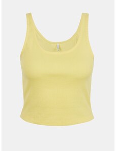 Yellow short basic tank top ONLY Nessa - Women