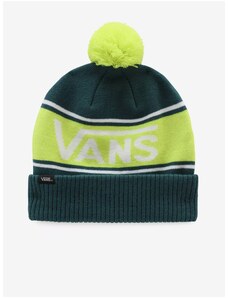 Green boys' patterned winter beanie with pompom VANS - Boys