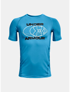 Under Armour T-shirt UA HG Armour Novelty SS-BLU - Guys