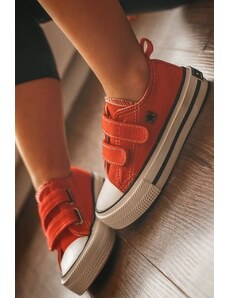 BIG STAR SHOES Kids Classic Sneakers Big Star - red