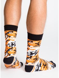 Fashionhunters Men's patterned socks, set of 3